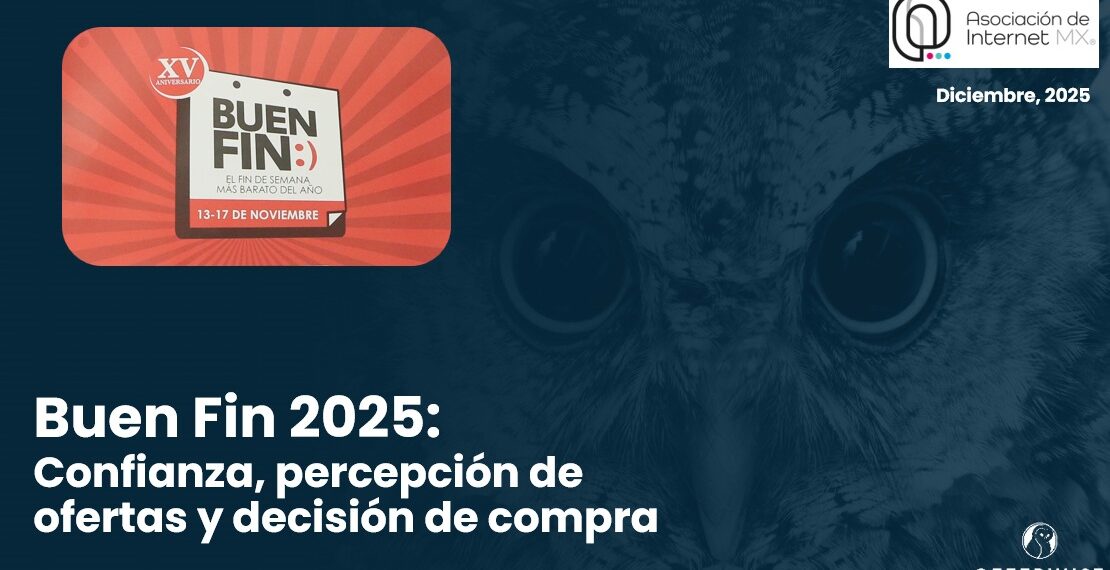 Offerwise y la Asociación de Internet MX presentan Estudio Integral de El Buen Fin 2025