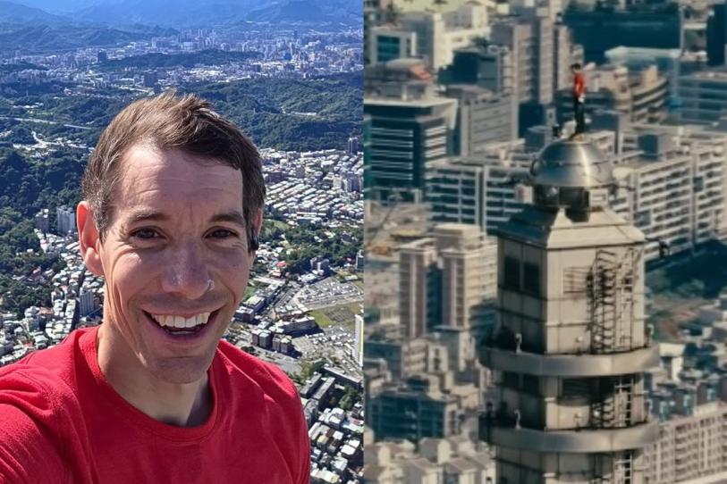 Alex Honnold subió el Taipei 101 sin cables de seguridad; Netflix transmitió su hazaña
