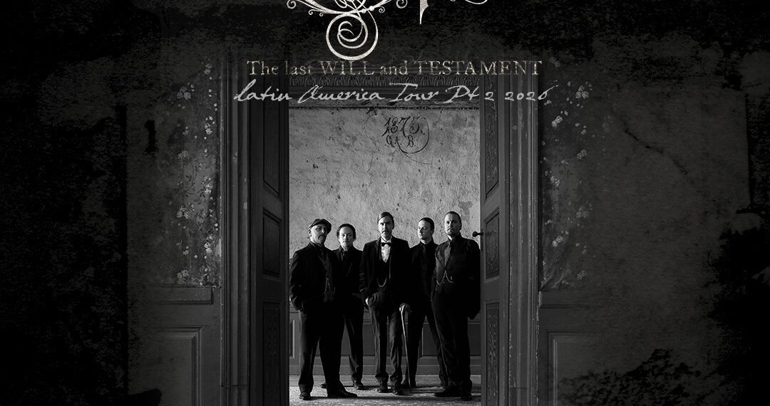 OPETH regresa a la Arena CDMX con The last will & testament