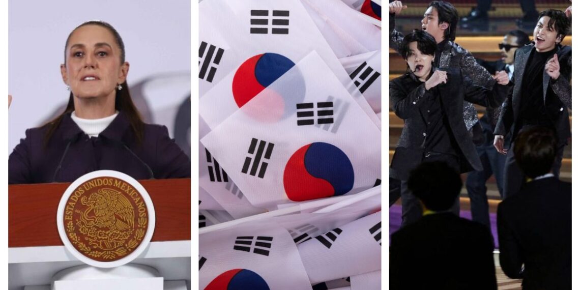 ¡Arriba la esperanza, ARMY! Corea del Sur recibe carta de Sheinbaum para pedir más conciertos de BTS en México