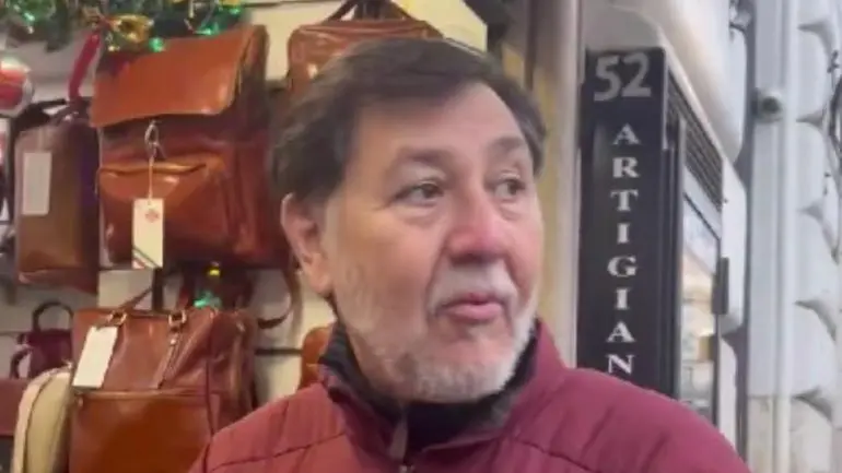 Protagoniza Gerardo Fernández Noroña altercado en lujoso centro comercial de Roma