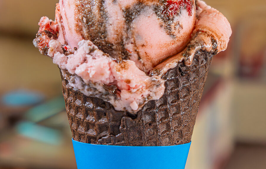 Amistad a cucharadas:  Helado de gansito para San Valentin