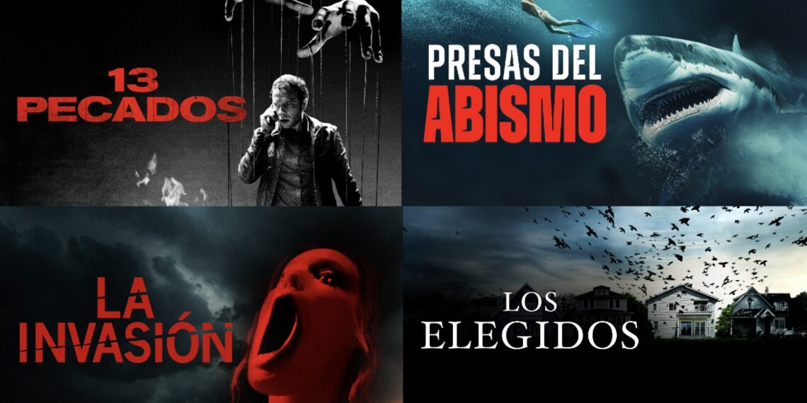 Cine de tiburones, acción, terror y suspenso con Richard Dreyfuss y Ron Perlman en los estrenos exclusivos de Adrenalina Pura+ en febrero