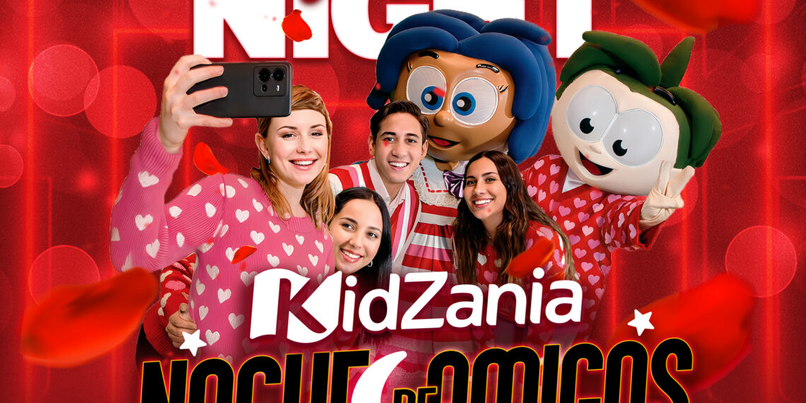 KidZania celebra San Valentín con una edición nocturna de su Noche de Amigos