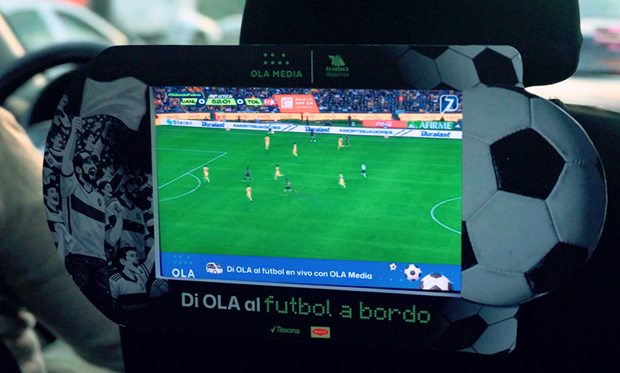 El fútbol se sube al auto: OLA Media estrena transmisiones en vivo en rideshare antes de La Copa Mundial de la FIFA 2026™