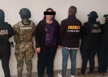 Detienen a Iris “N”, objetivo prioritario por extorsión, en Edomex