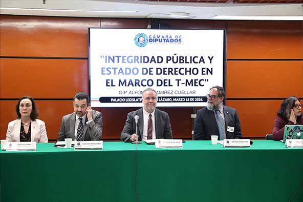 Plantea Alfonso Ramírez reforzar el capítulo anticorrupción del T-MEC