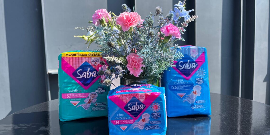 Saba visibiliza que las mujeres detienen sus actividades durante su periodo por miedo a manchar su ropa