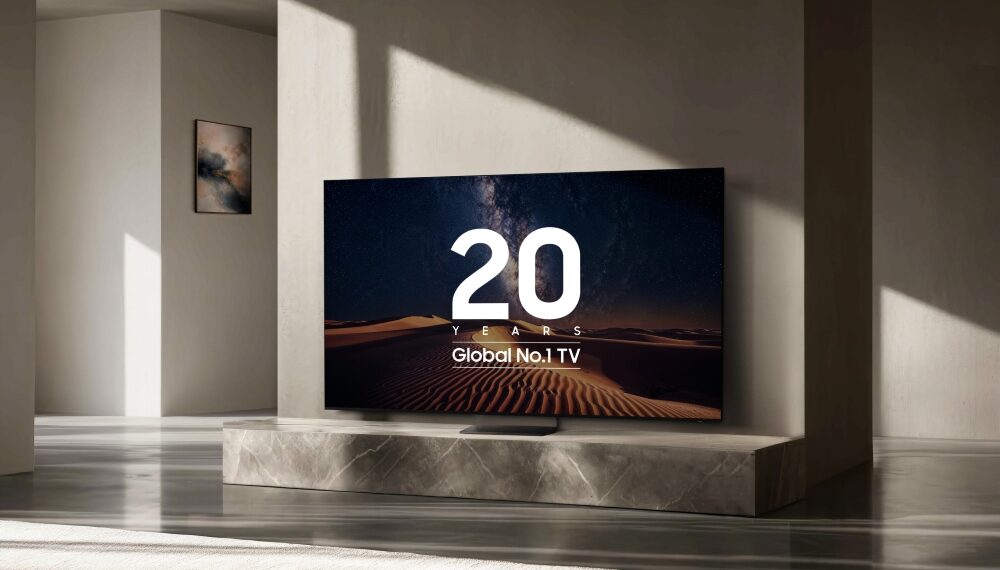 Samsung Electronics cumple 20 años consecutivos como la marca de televisores número 1 del mundo
