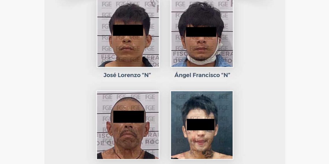 Caen cuatro integrantes del CJNG durante operativo en Quintana Roo