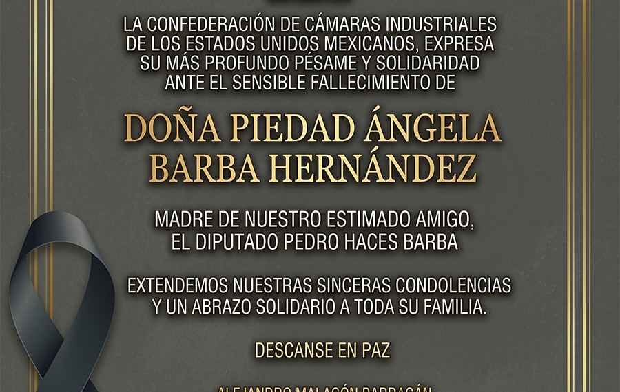 Solidaridad y abrazo fraterno al diputado Pedro Haces por la partida de su madre