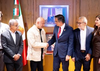 Gestiona Tamaulipas con la SICT impulso a infraestructura carretera y ferroviaria para fortalecer la conectividad y el desarrollo del estado