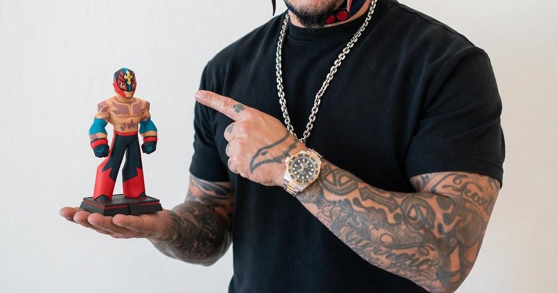 Rey Mysterio y ¡Viva Calavera! conquistan el mundo del coleccionismo