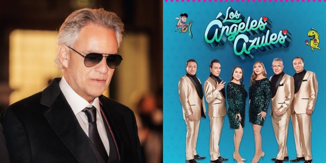 ⁠Los Ángeles Azules cantarán con Andrea Bocelli: Los invitados al concierto gratis en el Zócalo