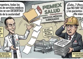 LE MIENTE RUY LÓPEZ RIDAURA A VÍCTOR RODRÍGUEZ PADILLA Y A PEMEX; “DESIERTAS” TODAS LAS LICITACIONES PARA SERVICIOS MÉDICOS SUBROGADOS