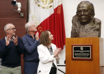 Heberto Castillo “constructor de la democracia” y “arquitecto de la política” en México; Ignacio Mier, presidente de la Jucopo en el Senado de la República