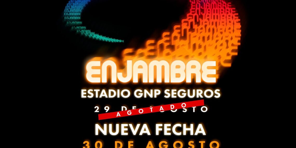 Enjambre está imparable: La banda anuncia una fecha más tras agotar su primer Estadio GNP Seguros
