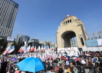 Claudia Sheinbaum encabeza informe nacional desde el Monumento a la Revolución