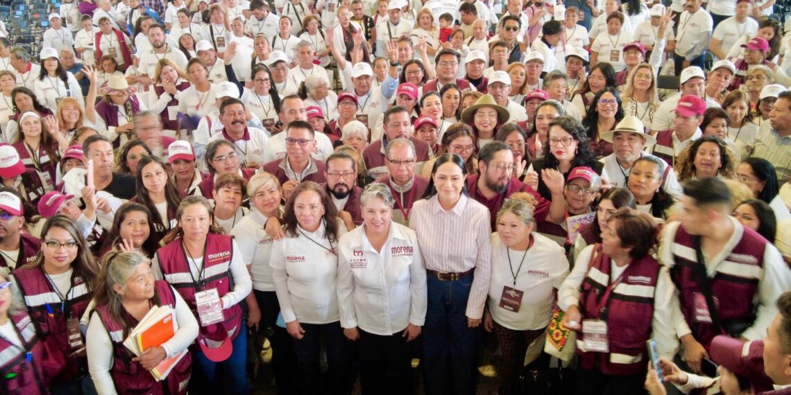 Morena instala Consejo Municipal de Comités Seccionales en Ecatepec