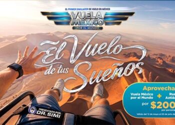 El vuelo de tus sueños despega este verano en Aztlán Feria de Chapultepec de la mano del Dr. Simi