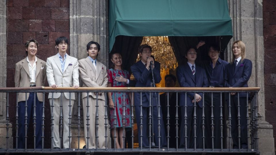 Sheinbaum confirma el regreso de BTS a México en 2027 tras su visita a Palacio Nacional