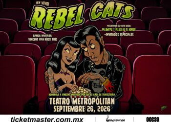 Rebel Cats presenta Palomitas y Películas de Horror: Una noche de horrorbilly y leyenda en la CDMX