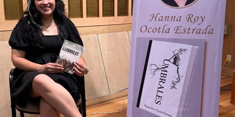 “Mi libro Umbrales no es un poemario”: Hanna Roy Ocotla Estrada