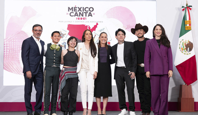 Claudia Sheinbaum presenta 2da edición de México Canta, dedicada a la música regional mexicana sin hacer apología a la violencia