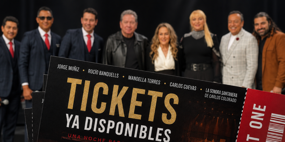 Jorge Muñiz, Rocío Banquells y Manoella Torres unen sus voces en una noche histórica en el Auditorio Nacional