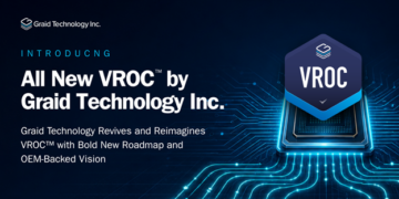 Graid Technology lanza VROC™ by Graid Technology con el respaldo de fabricantes OEM de primer nivel