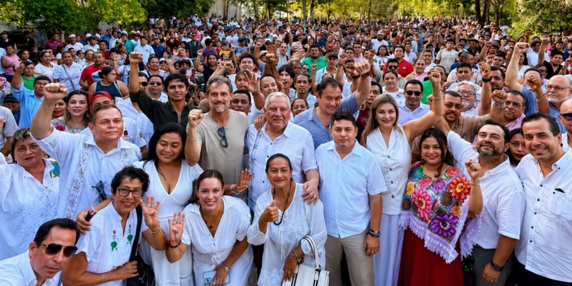 Denuncian detención de Lorenzo Miranda, líder maya de Tulum, tras multitudinario evento político junto a Rafael Marín