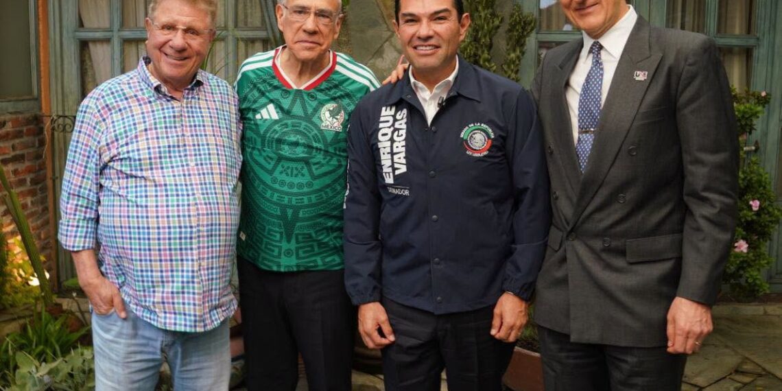 Augura el Senador Vargas del Villar, triunfos para su Partido en las próximas elecciones, tanto en la Ciudad de México, como en el Estado de México