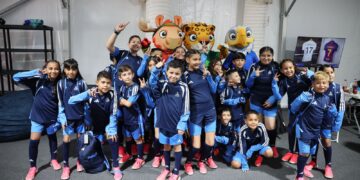 Hay recuerdos que duran para siempre: 286 niñas y niños mexicanos viven el Mundial desde la cancha