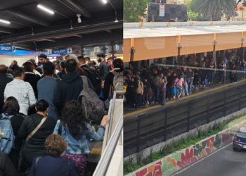 Línea 2 del Metro colapsa días después de concluir su remodelación; miles quedan varados