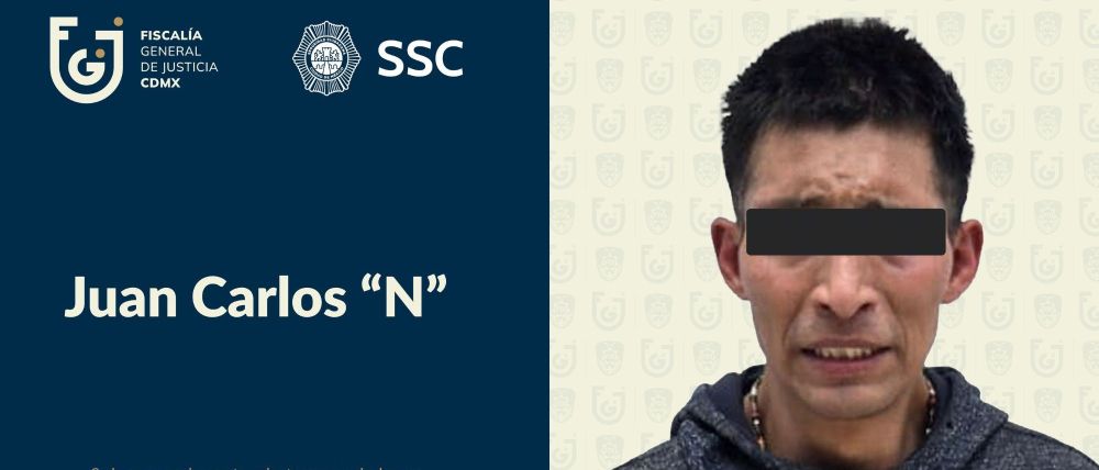 Tláhuac: vinculan a proceso a sujeto que robó y agredió sexualmente a una adolescente