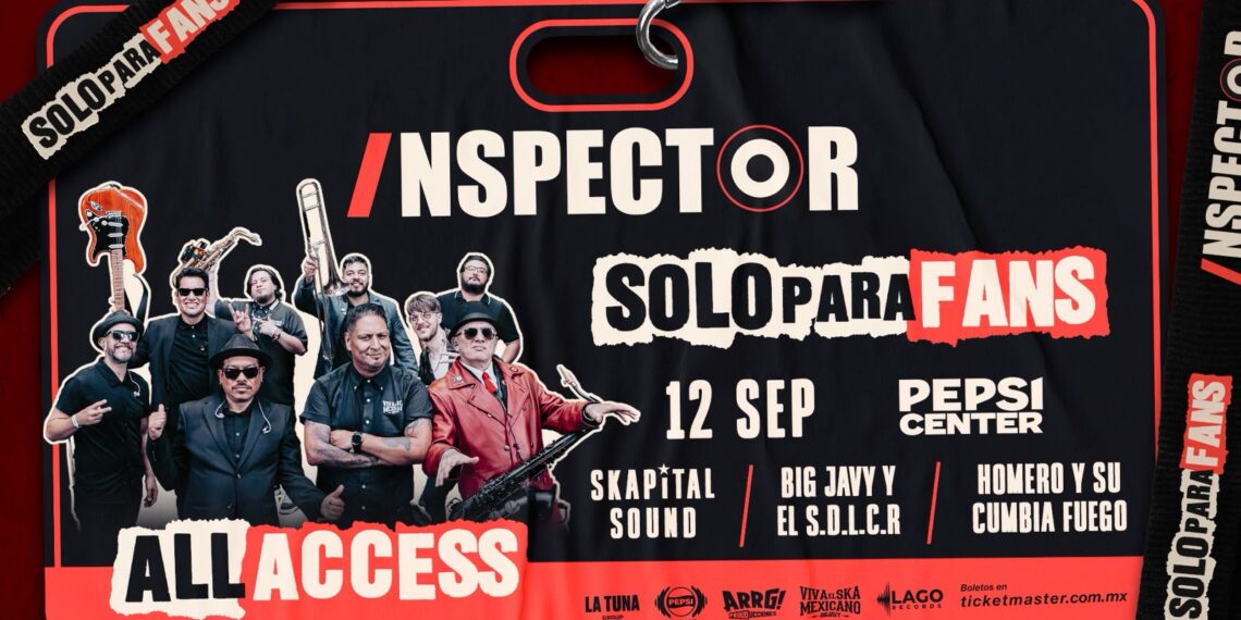 INSPECTOR regresa la CDMX con  un show solo para fans