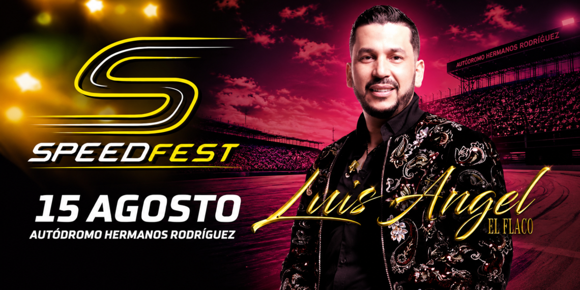 Luis Ángel “El Flaco” encenderá el escenario del Speed Fest con su “Directo al Corazón”
