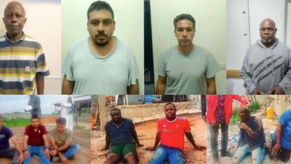 Dictan prisión preventiva a tres mexicanos detenidos en Nigeria tras desmantelamiento de laboratorio clandestino
