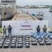 Aseguran más de una tonelada de presunta cocaína y 840 litros de combustible en embarcación frente a Chiapas