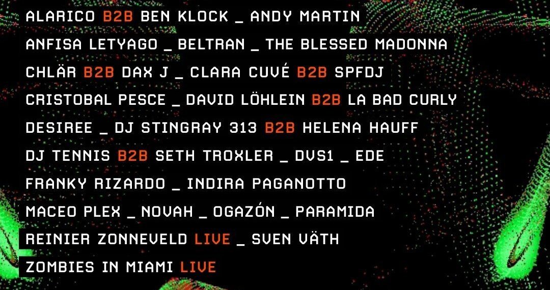 Time Warp llegará por primera vez a México con un cartel de figuras mundiales del techno