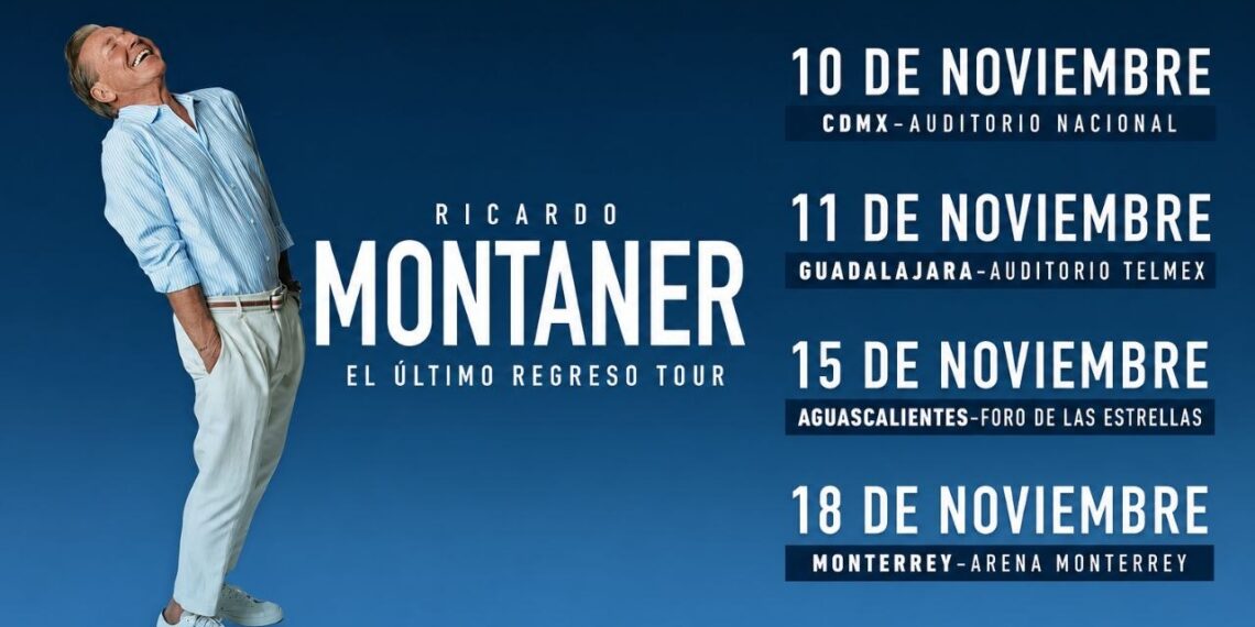 Ricardo Montaner regresa a México con nuevas fechas de “El Último Regreso”