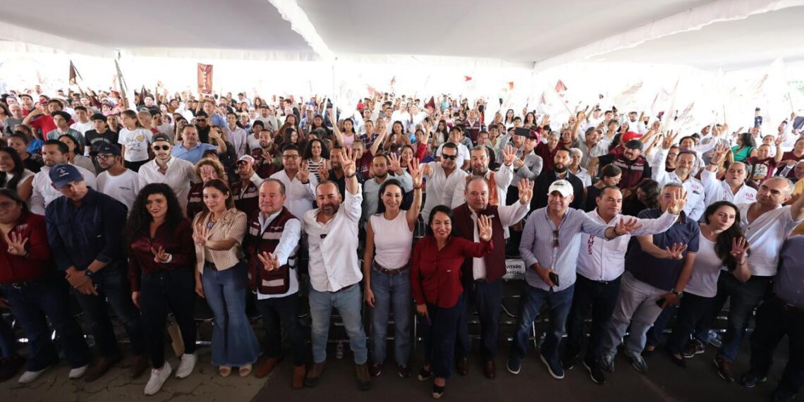 En unidad, morenistas cierran filas con Claudia Sheinbaum y defienden la soberanía de México