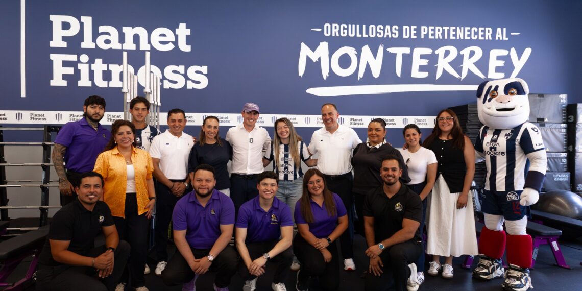 Planet Fitness® México lleva su fuerza a los gimnasios de Rayados