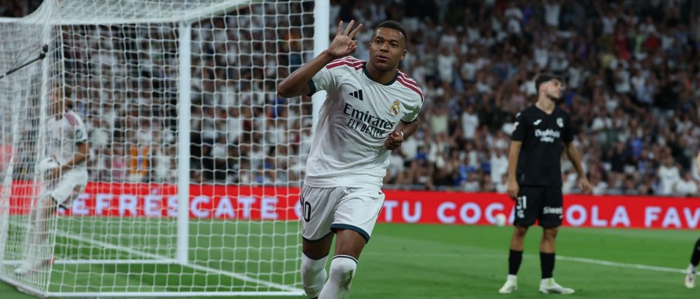 Mbappé celebra el regreso de Mourinho al Bernabéu con un triplete