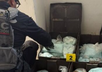 Golpe a ‘Los Rusos’: aseguran 120 kilos de pastillas de fentanilo en Mexicali
