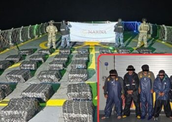 Aseguran más de una tonelada de cocaína y detienen a seis frente a Guerrero