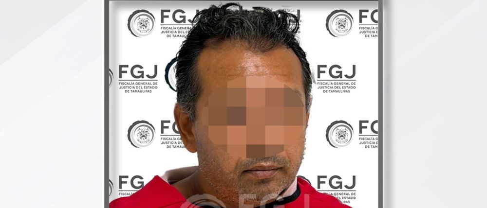 Capturan en Tamaulipas a sujeto acusado de agresión sexual contra su hijastra de 11 años