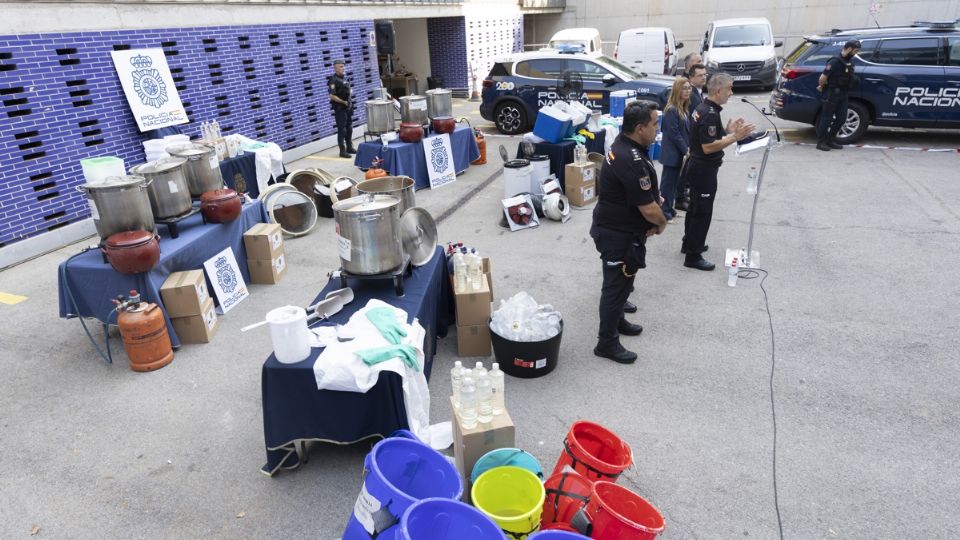 Golpe histórico al CJNG en Europa: caen 13 integrantes y aseguran 2.5 toneladas de metanfetamina