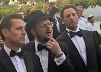 Reaparece Peña Nieto en boda junto al empresario israelí señalado de sobornar al expresidente para la compra de Pegasus