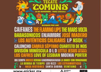 Tecate Comuna 2026 anuncia cartel para su edición del 28 de noviembre